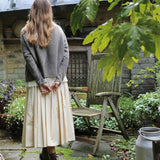 A.B Apuntob 'Naturale Gummy Popeline Skirt' P1900