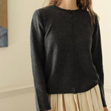 A.B Apuntob 'Cashmere, Silk and Alpaca Cardigan in Anthracite' P1914