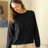 A.B Apuntob 'Cashmere, Silk and Alpaca Cardigan in Blue' P1914