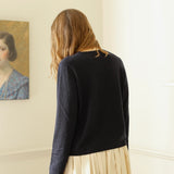 A.B Apuntob 'Cashmere, Silk and Alpaca Cardigan in Blue' P1914