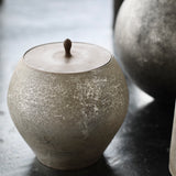 Masaaki Iwasa 'Silver Glazed Water Jar II'