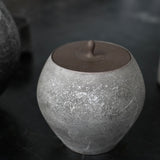 Masaaki Iwasa 'Silver Glazed Water Jar II'