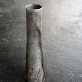 Masaaki Iwasa 'Silver Glazed Flower Vase I'