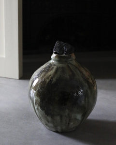 Chloé Rosetta Bell Wild Sand & Clay Jar with Fossilised Wood Lid 1
