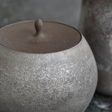 Masaaki Iwasa 'Silver Glazed Water Jar II'