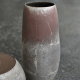 Masaaki Iwasa 'Silver Glazed Flower Vase III'