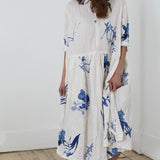 Pas De Calais ‘Japonism Flower Print Dress’ 13-60-4540 / 04