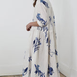 Pas De Calais ‘Japonism Flower Print Dress’ 13-60-4540 / 04