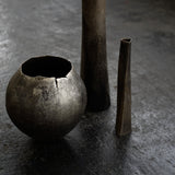 Masaaki Iwasa 'Silver Glazed Flower Vase I'