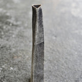 Masaaki Iwasa 'Silver Glazed Faceted Flower Vase'
