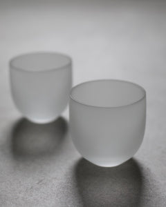 Celia Dowson Frosted Water Glasses 36 (set of two)