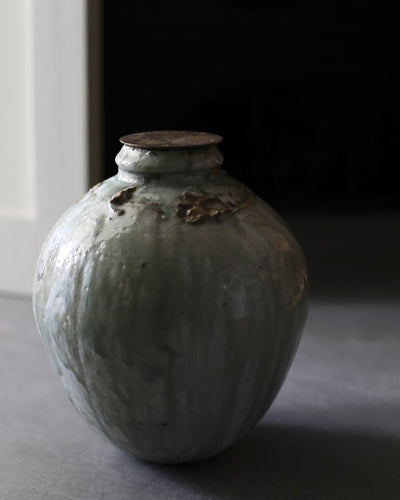 Chloé Rosetta Bell Crab and Lobster Jar with a Copper Lid & Base 3