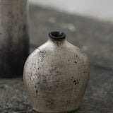 Masaaki Iwasa 'Silver Glazed Flower Vase V'