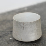 Masaaki Iwasa 'Silver Glazed Tea Bowl VI'
