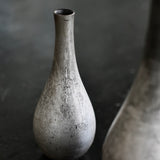 Masaaki Iwasa 'Silver Glazed Crane Neck Flower Vase II'