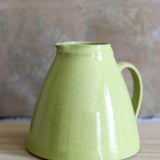 Nicola Tassie Wide-bellied jug in Citrus Yellow