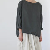 Album Di Famiglia 'Long Sleeve T-Shirt TL in Thyme #12_155'