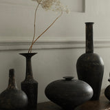 Tetsuya Ozawa 'Black Squat Vase' (2529)