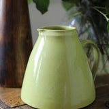 Nicola Tassie Wide-bellied jug in Citrus Yellow