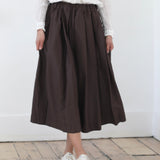 Album Di Famiglia 'Pleated Long Skirt TSL in Grape 32_42'