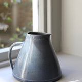 Nicola Tassie Wide-bellied jug in Slate Blue Grey