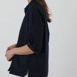 Album Di Famiglia 'Short Collar Shirt TSL in Navy 12_41'