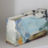 Barry Stedman Slab Built Vessel with blue