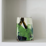 Barry Stedman Slab Constructed Vessel with green