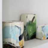 Barry Stedman Slab Constructed Vessel with green