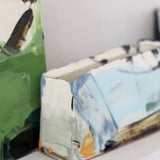 Barry Stedman Slab Built Vessel with blue