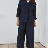 Album Di Famiglia 'Bragoni N Trousers in Navy U23133'
