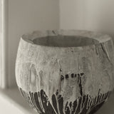Glenn Dane 'Large Hollow Vessel with Chalk Finish'