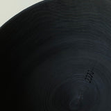 Glenn Dane 'Warped disc from sustainably sourced oak, with iron oxide finish and stitch mending'