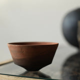 Glenn Dane 'Hollowed cup from sustainably sourced ash, locally foraged poppy & oak gall botanical dyes'