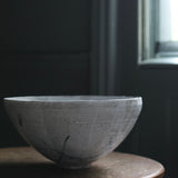 Abigail Schama 'Bowl with blue markings'