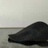 Glenn Dane 'Warped disc from sustainably sourced oak, with iron oxide finish and stitch mending'