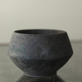 Glenn Dane 'Hollowed cup from sustainably sourced yew, with tea & iron finish'