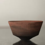 Glenn Dane 'Hollowed cup from sustainably sourced ash, locally foraged poppy & oak gall botanical dyes'