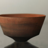 Glenn Dane 'Hollowed cup from sustainably sourced ash, locally foraged poppy & oak gall botanical dyes'