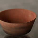 Glenn Dane 'Hollowed cup from sustainably sourced ash, locally foraged poppy & oak gall botanical dyes'