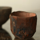 Glenn Dane 'Hollowed cup from sustainably sourced maple, with iron oxide & earth pigment finish'