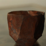 Glenn Dane 'Hollowed cup from sustainably sourced maple, with iron oxide & earth pigment finish'