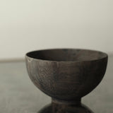 Glenn Dane 'Hollowed cup from sustainably sourced yew, with tea & iron finish'