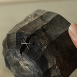 Glenn Dane 'Hollowed cup from sustainably sourced maple, with locally foraged botanical dyes and hand carved facets.'