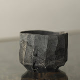 Glenn Dane 'Hollowed cup from sustainably sourced maple, with locally foraged botanical dyes and hand carved facets.'