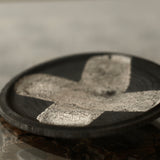 Glenn Dane 'Disc from sustainably sourced oak, with iron oxide & local chalk pigment finish''