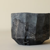 Glenn Dane 'Hollowed cup from sustainably sourced maple, with locally foraged botanical dyes and hand carved facets.'