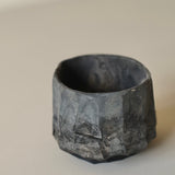 Glenn Dane 'Hollowed cup from sustainably sourced maple, with locally foraged botanical dyes and hand carved facets.'