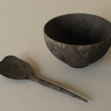 Glenn Dane 'Hand carved spoon from storm fallen Judas, with botanical dye'