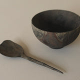 Glenn Dane 'Hollowed cup from sustainably sourced yew, with tea & iron finish'